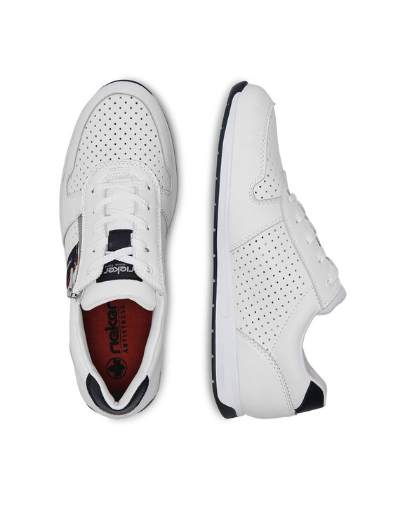 Rieker Rieker Sneakersy 11929-80 Biały
