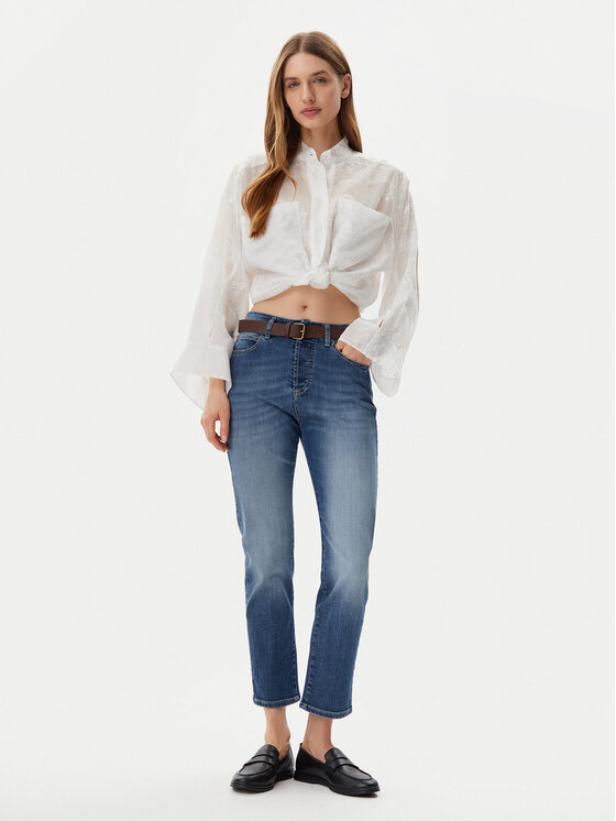 Please Please Farmer P2TDBQ2W8R Kék Regular Fit