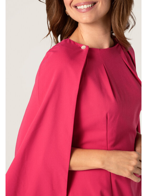 QUIOSQUE QUIOSQUE Každodenné šaty Quiosque 4TP001504 Bordová Regular Fit