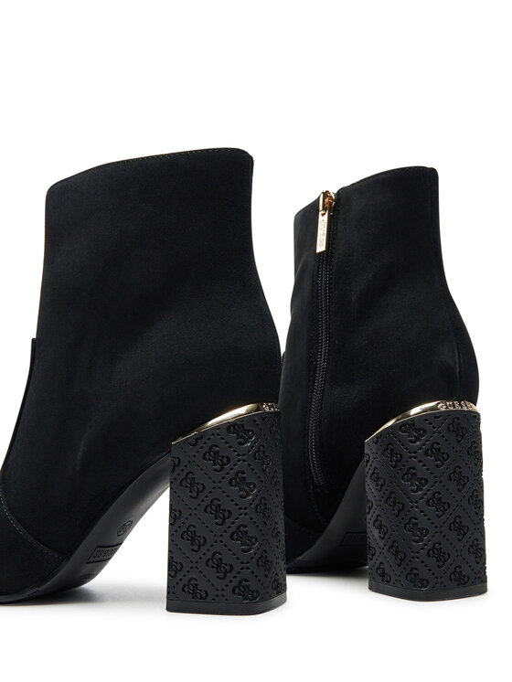 Guess Guess Botine Frenkie FLFFRE LEP10 Negru
