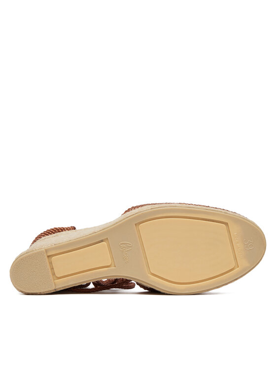 Castañer Castañer Espadrile Cora 026131-2000 Rjava