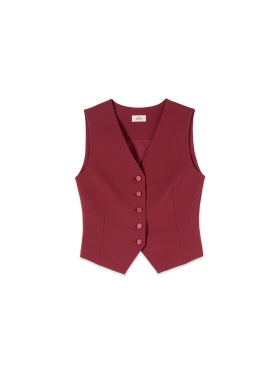 Oltre Oltre Giacca da abito L031R200090N016 Bordeaux Slim Fit