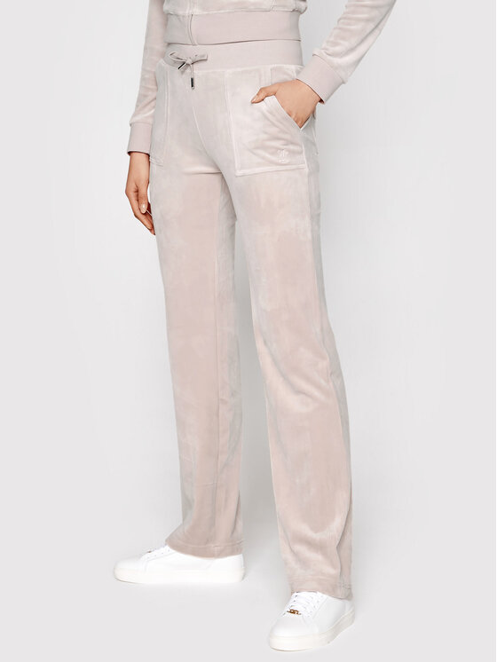 Juicy Couture Pantaloni da tuta Del Ray JCAP180 Rosa Regular Fit • Modivo.it
