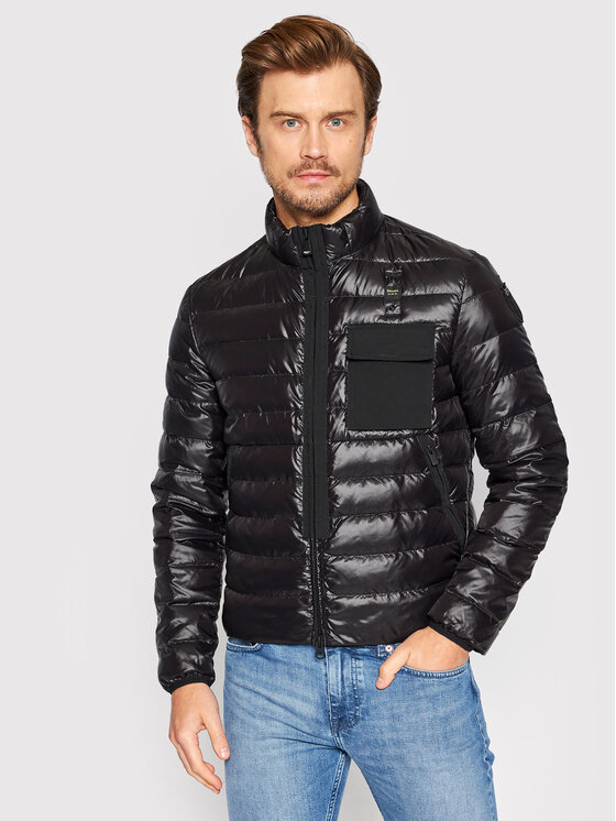 Blauer Пухено яке Dwight BLUC03276 006068 Черен Regular Fit