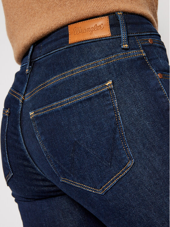 Wrangler Wrangler Jeans Creek W28KJB65C 112128279 Blu scuro Skinny Fit