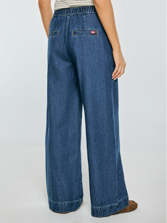BIG STAR BIG STAR Jeansy SUZIE Niebieski Wide Fit