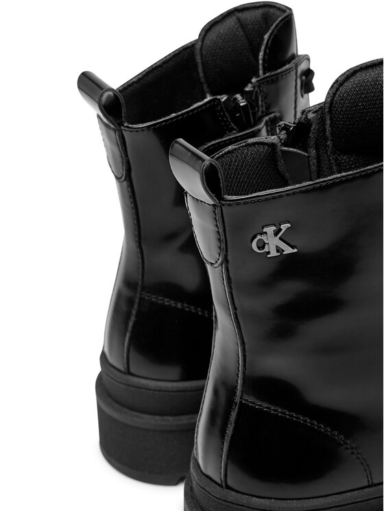 Calvin Klein Jeans Calvin Klein Jeans Ορειβατικά παπούτσια Lace-Up Bootie V4A5-81031-1453 S Μαύρο