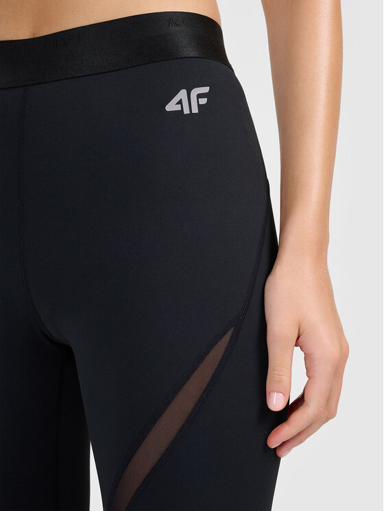 4F 4F Legginsy 4FWAW26TFTIF475-20S Czarny Active Fit