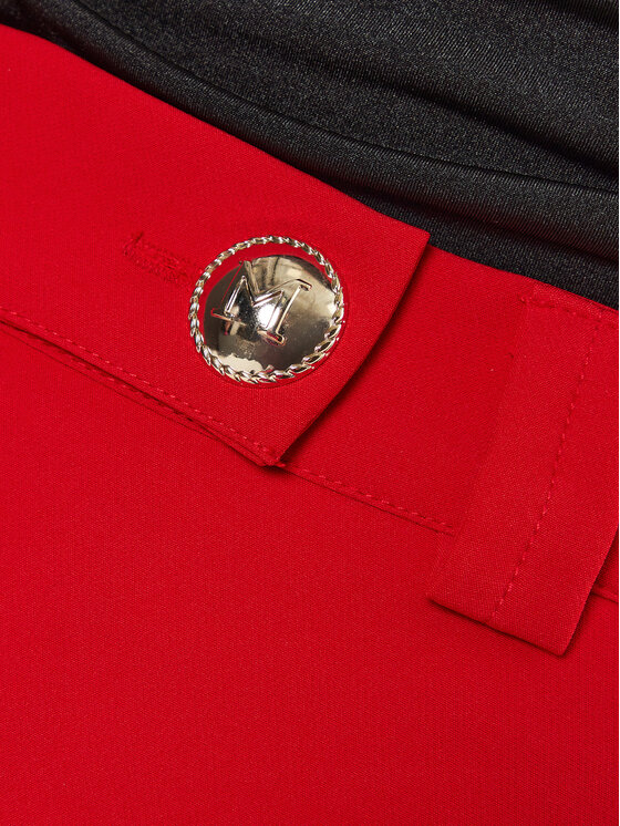 Maryley Maryley Pantaloni din material 24IB563/43MA Roșu Regular Fit