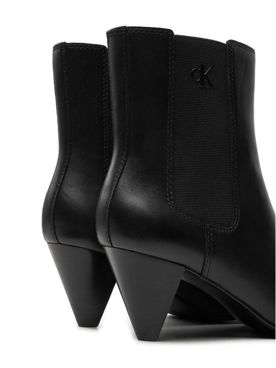 Calvin Klein Calvin Klein Μποτάκια YW0YW01676 Μαύρο