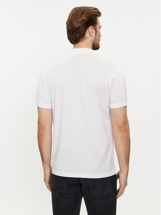 KARL LAGERFELD KARL LAGERFELD Polokošeľa 745000 542200 Biela Regular Fit