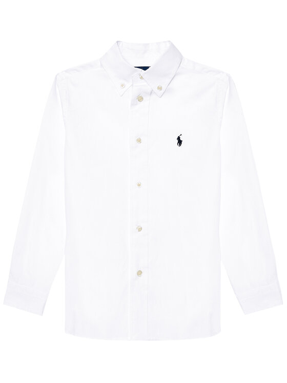Polo Ralph Lauren Polo Ralph Lauren Πουκάμισο 323819238001 Λευκό Slim Fit