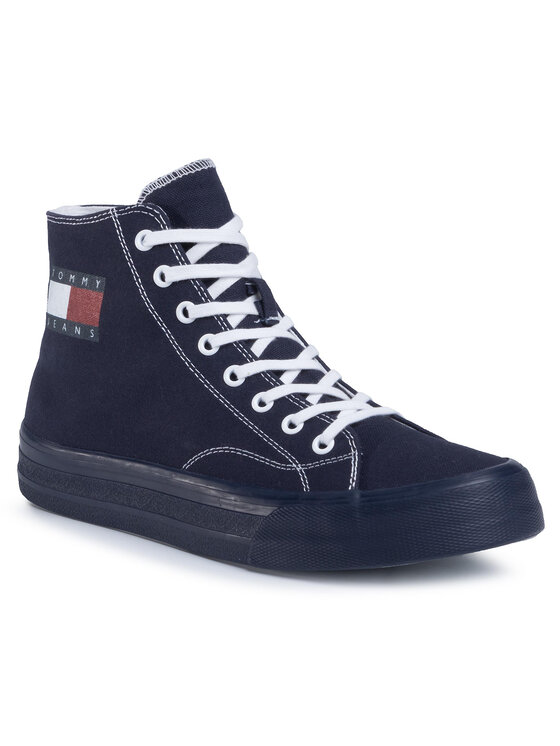 tommy jeans mid cut lace up women's