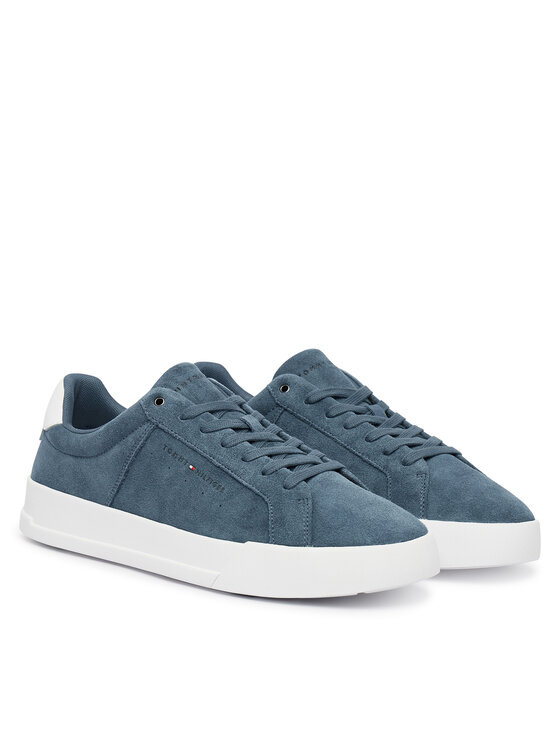 Tommy Hilfiger Tommy Hilfiger Сникърси Th Court Suede FM0FM05824 Син