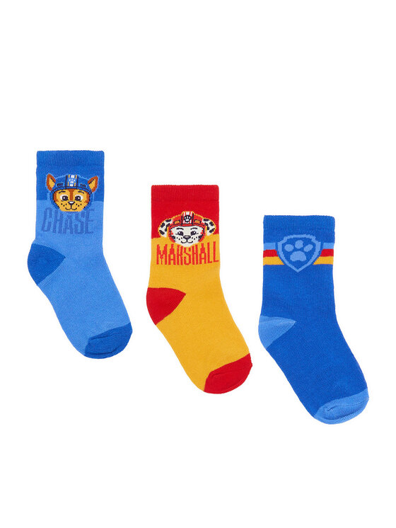 Paw Patrol Paw Patrol Dlhé ponožky CEO-ACCCS-SS26-219PAW(3-PACK) Farebná