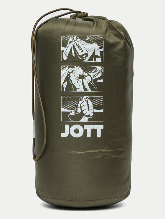 Jott Jott Geacă din puf Mat P000MDOW02 Verde Slim Fit