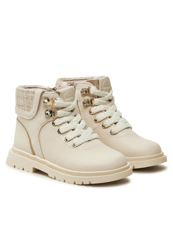 Mayoral Mayoral Schnürstiefeletten 44481 Écru