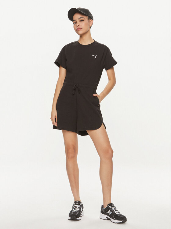 Puma Puma Kombinezon HER 677891 Czarny Relaxed Fit