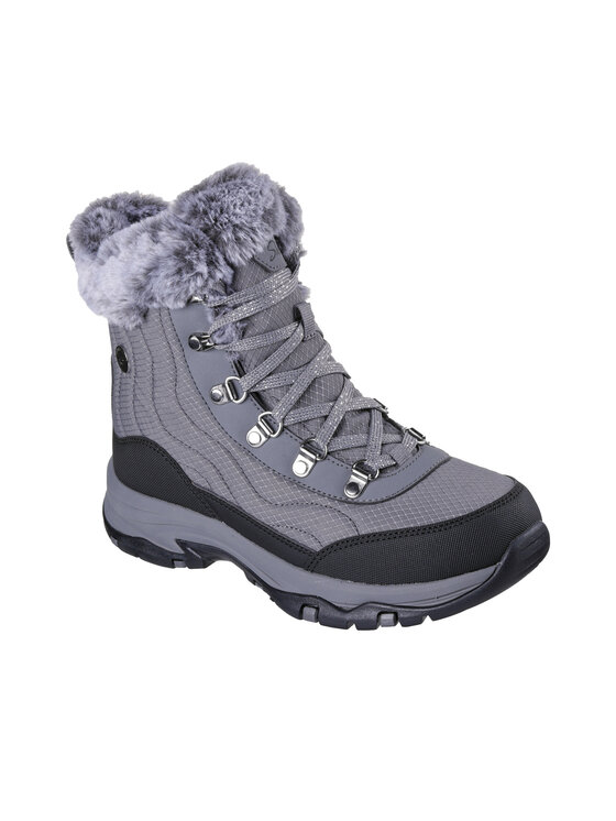 Skechers Skechers Śniegowce 167893-CCL Szary ciemny