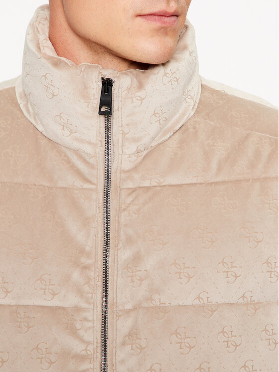 Guess Guess Zimní bunda M3BL30 WFP72 Béžová Regular Fit