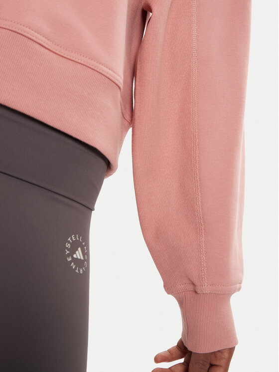 adidas by Stella McCartney adidas by Stella McCartney Pulóver JX6784 Rózsaszín Regular Fit