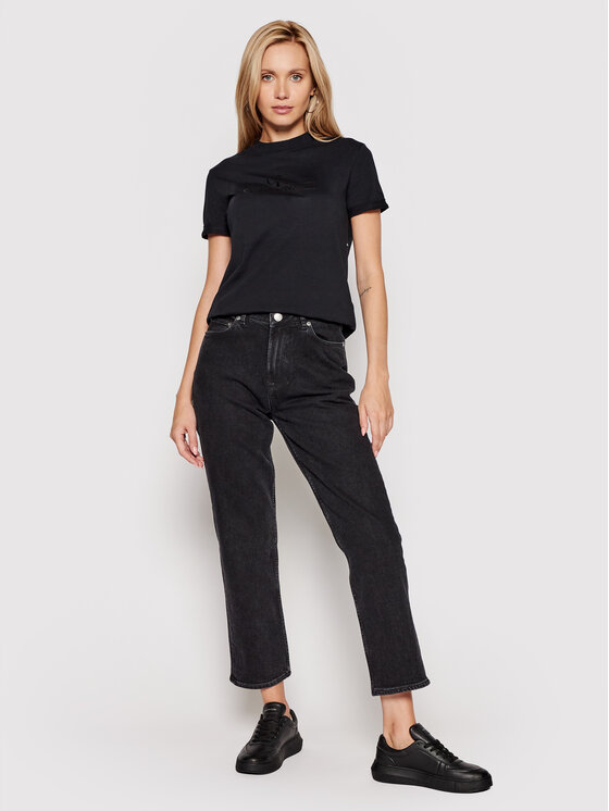 Calvin Klein Jeans T-shirt J20J215614 Nero Regular Fit • Modivo.it