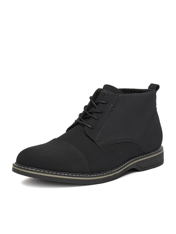 Lanetti Lanetti Schnürschuhe CEO-8377-13 MBS Schwarz