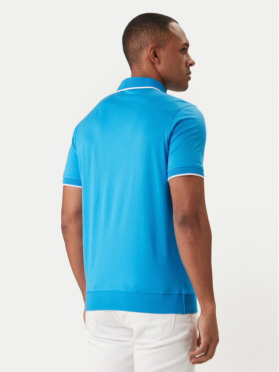 KARL LAGERFELD KARL LAGERFELD Tricou polo 745080 562200 Albastru Regular Fit