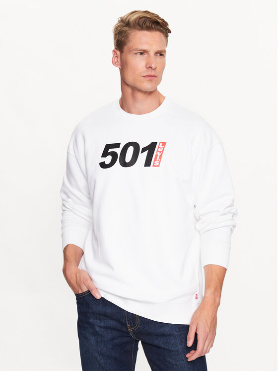 Levi's® Levi's® Jopa 501 Graphic 38712-0214 Bela Relaxed Fit