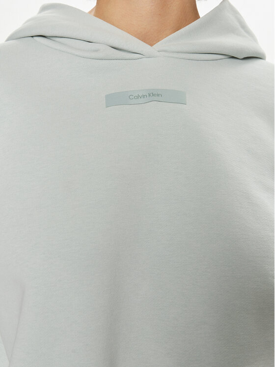 Calvin Klein Calvin Klein Majica dugih rukava Micro Logo K20K206631 Zelena Regular Fit