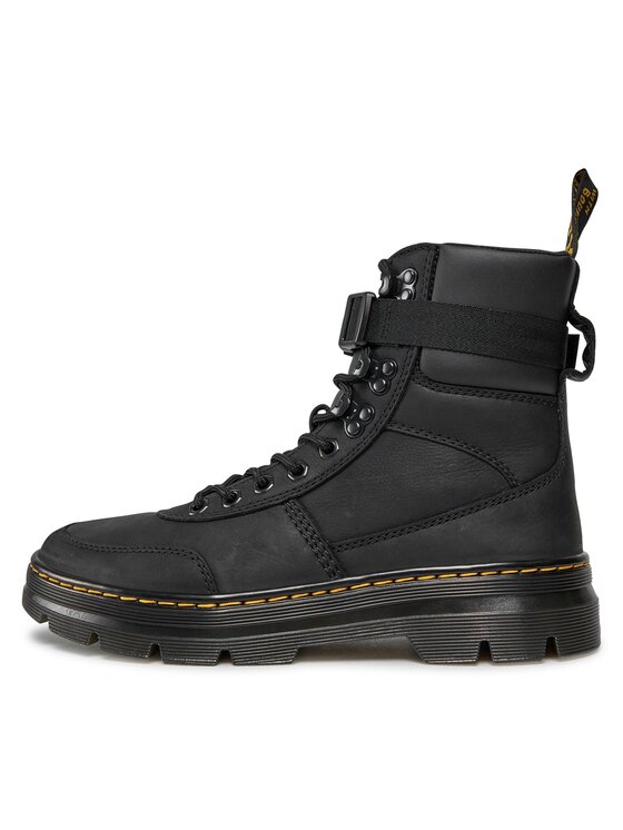 Dr. Martens Dr. Martens Turistická obuv Combs Tech Leather 27801001 Černá