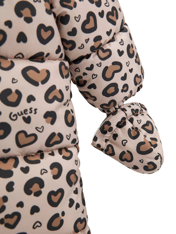 Guess Guess Žiemos kombinezonas H5BW00 WCFM0 Ruda Regular Fit