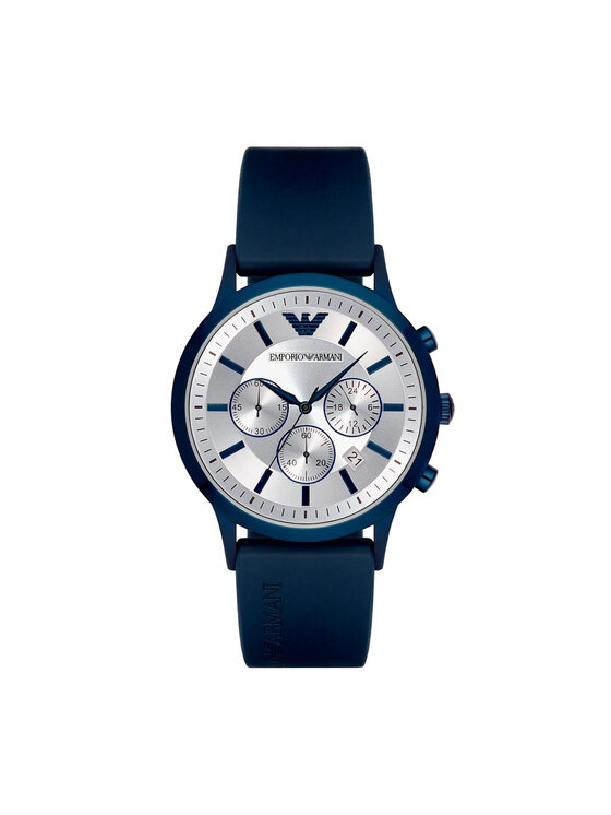 Emporio Armani Laikrodis Renato AR11026 Tamsiai mėlyna • Modivo.lt