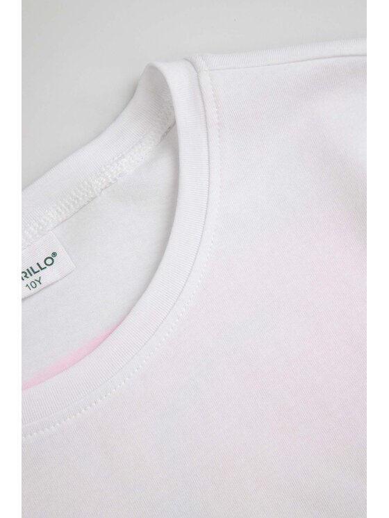 Coccodrillo Coccodrillo T-Shirt ZC6143229VGA-001 Biały Regular Fit
