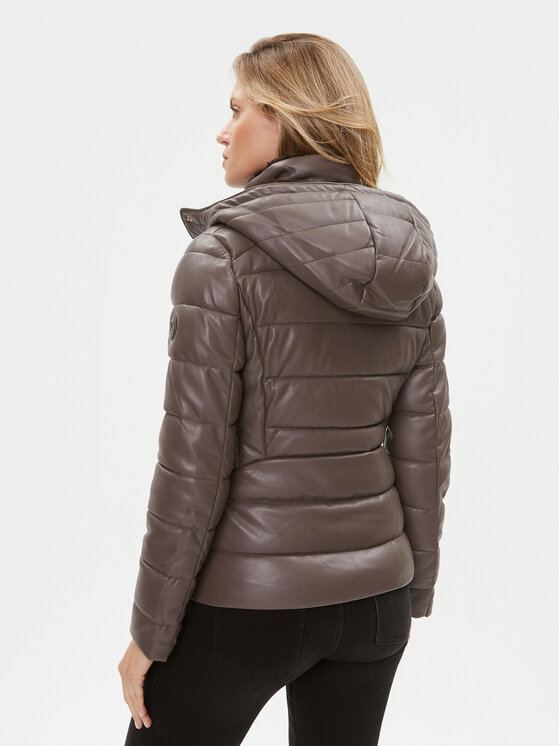 Morgan Morgan Prehodna jakna 212-GKELY Rjava Regular Fit