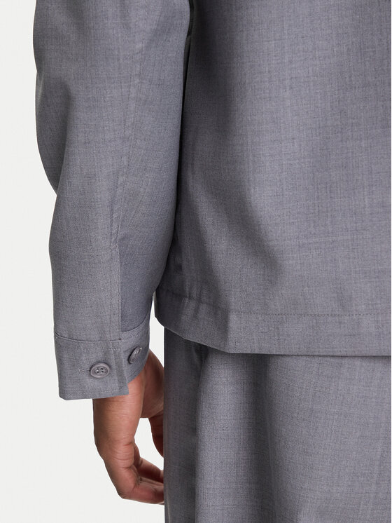 Robe di Kappa Robe di Kappa Риза-яке Robe Giovani Gafsa 67124CW Сив Regular Fit