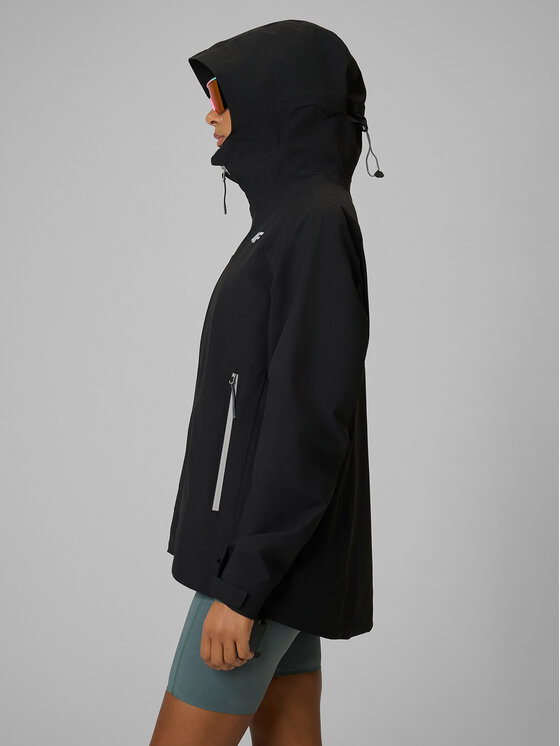 4F 4F Kurtka outdoor TREKKING Czarny Regular Fit