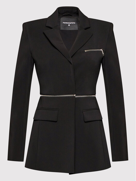 Patrizia Pepe Patrizia Pepe Giacca da abito 8S0406/A6F5-K103 Nero Regular Fit