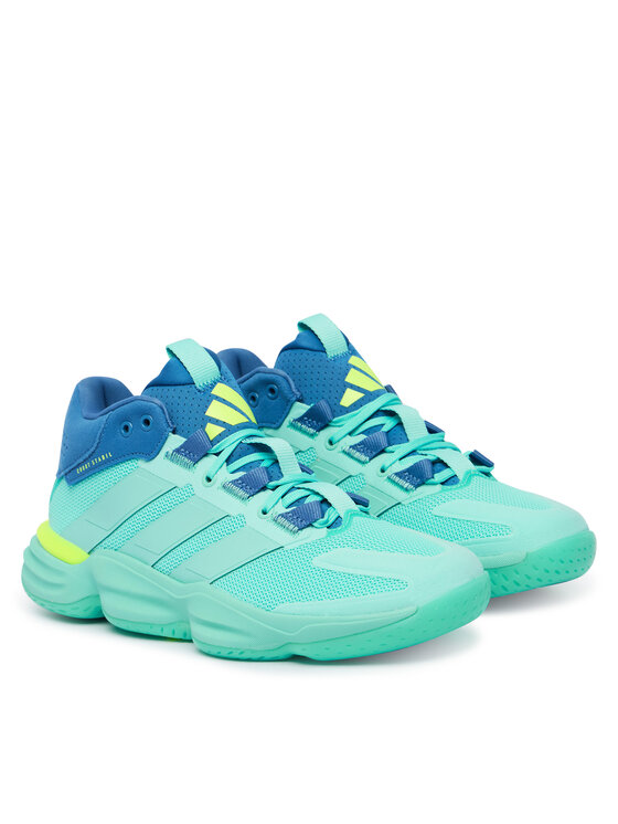 adidas adidas Halové topánky Court Stabil KJ3665 Tyrkysová
