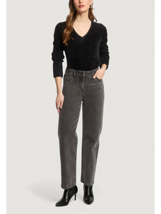 Morgan De Toi Morgan De Toi Maglione 212-MOOVE Nero Casual Fit