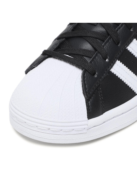 adidas adidas Sneakersy Superstar Vegan FW2296 Czarny