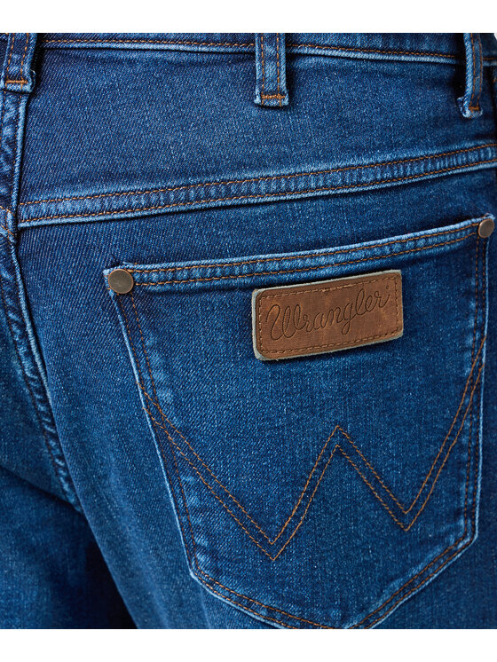 Wrangler Wrangler Jeansy 112356895 Granatowy Regular Fit