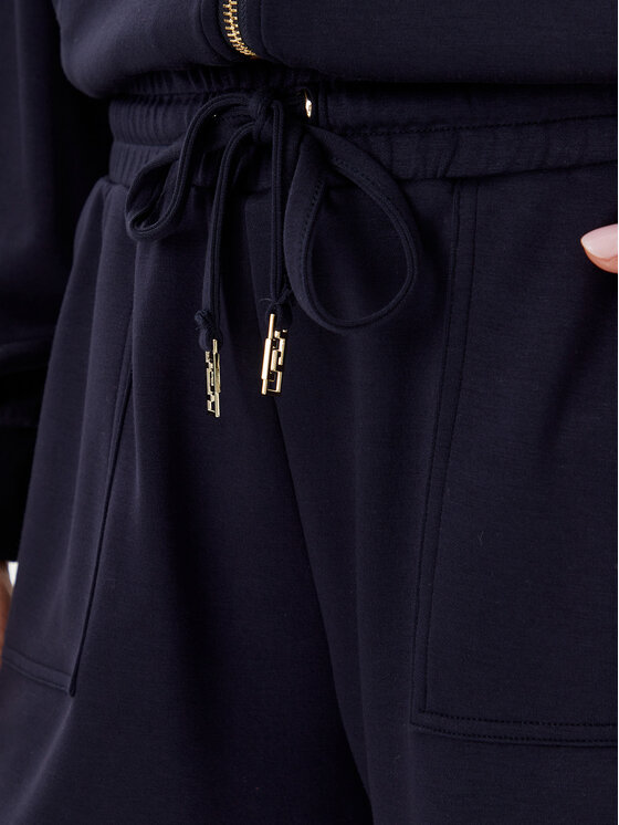 Gaudi Gaudi Pantaloncini di tessuto 511BD24007 Blu scuro Regular Fit