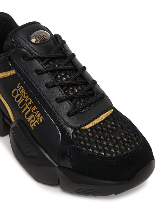 Versace Jeans Couture Versace Jeans Couture Sneakersy 80VA3SU3 ZPB78 G89 Čierna