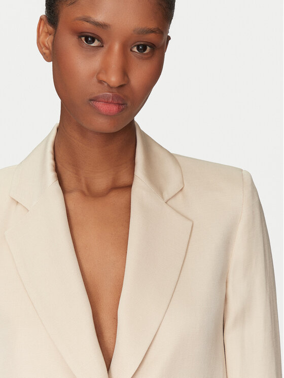 Marella Marella Giacca da abito Salvia 2515041121 Beige Regular Fit