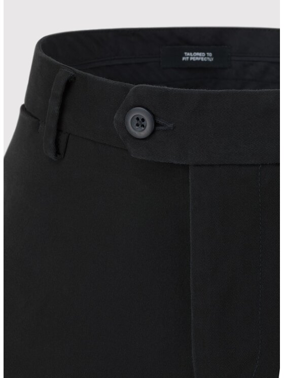 Pako Lorente Pako Lorente Spodnie materiałowe P25WB-WX-001 Czarny Classic Fit