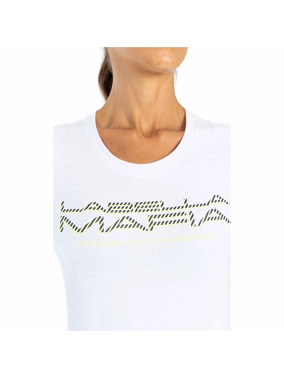 LaBellaMafia LaBellaMafia T-Shirt LABELLAMAFIA T-SHIRT DISTURBIA WHITE Biały Regular Fit