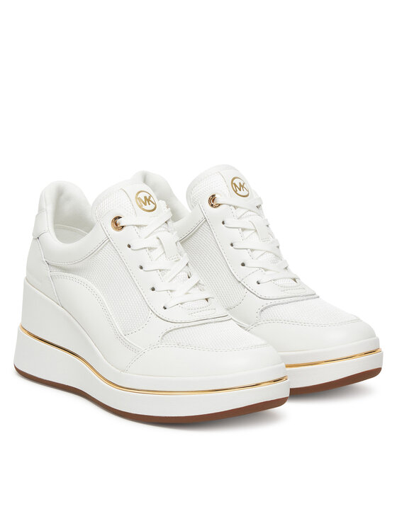 MICHAEL Michael Kors MICHAEL Michael Kors Сникърси Emmy 43F5EMFS1L Бял