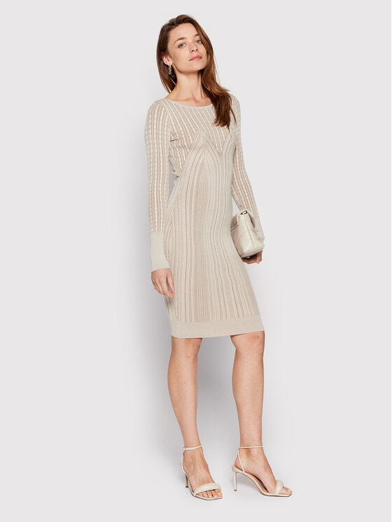 Vestito da giorno Alexia W2YK51 Z30I2 Beige Slim