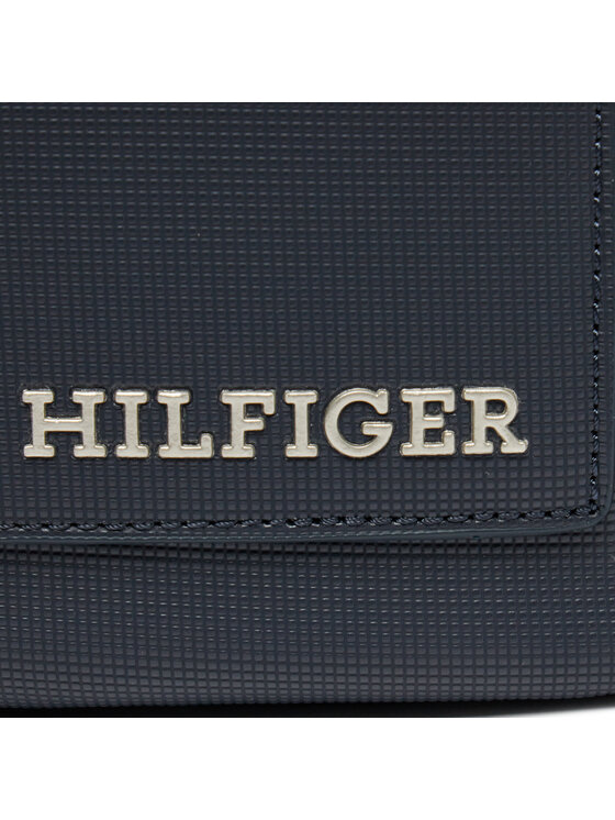 Tommy Hilfiger Tommy Hilfiger Ľadvinka Th Pique Mini Crossover AM0AM11783 Tmavomodrá